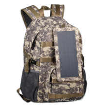 Waterproof Camouflage Solar Backpack Bag